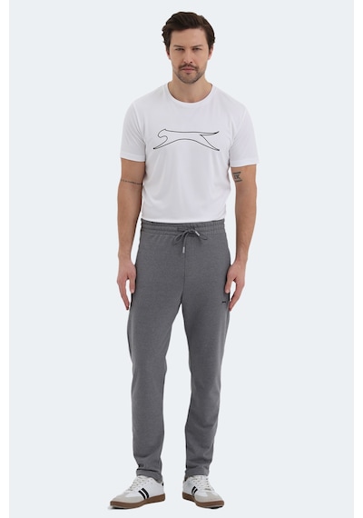 Slazenger Madoc Erkek Koyu Gri Eşofman Altı Koyu Gri
