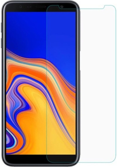 Samsung Galaxy Uyumlu J6 Plus Arka Kapak Silikon Kılıf + Temperli Cam Ekran Koruyucu