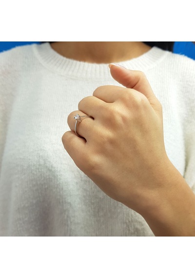 Lova G Renk 0,17 Karat Pırlanta Tektaş Yüzük - 1030177