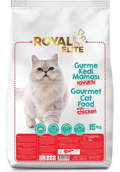Royal Elite Gurme Tavuklu Yetişkin Kedi Maması 15 KG