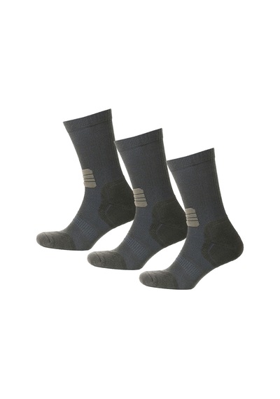 Thermoform Active Çorap Unisex 3'lü Paket Haki Renkli