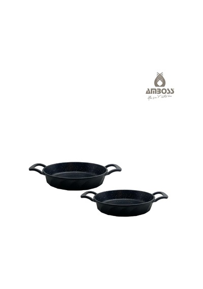Montenegro 2 Parça Döküm 18-20 Cm Sahan Set Siyah