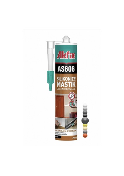 Aa018 Silikonize Akrilik Mastik 500 Gr Krem