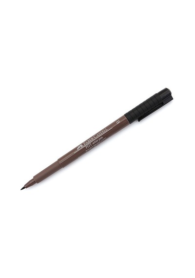 Faber Castell Pitt Kaligrafi Kalemi. Walnut Brown 2 Mm