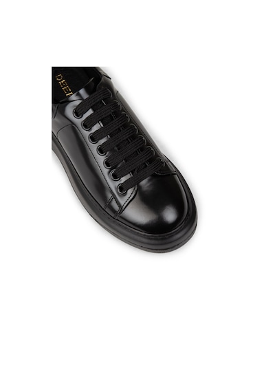 Deery Kadın Hakiki Deri Siyah Sneaker Ayakkabı - 01991zsyhp05 Siyah