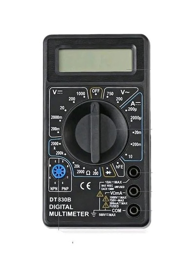 Tr  Dt830b Dijital Multimetre Voltmetre Ampermetre
