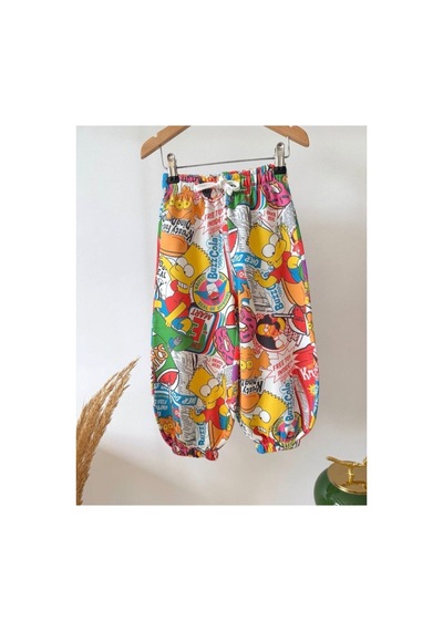 Snook Kids Baskılı Pantolon Sarı Sarı