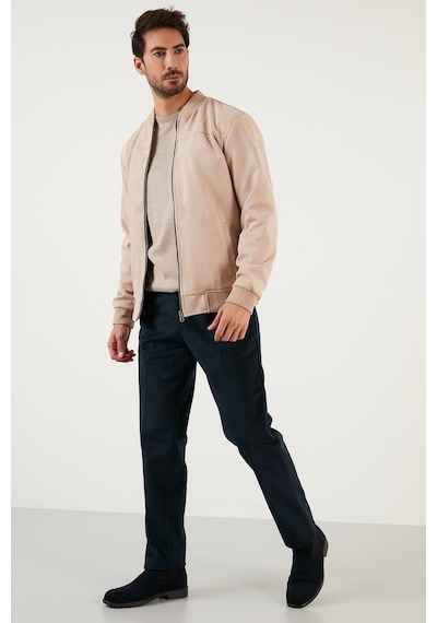 Buratti Normal Bel Regular Fit Düz Paça 2'Li Paket Erkek Kadife Pantolon 645Merlins2 Gri-Lacivert