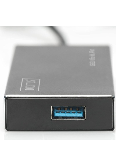 Digitus Da-70240 Usb 3.0 4 Port Usb Çoklayıcı Mat Siyah