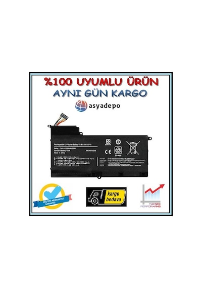 Samsung Uyumlu Np530U4C-S01 Batarya Pil