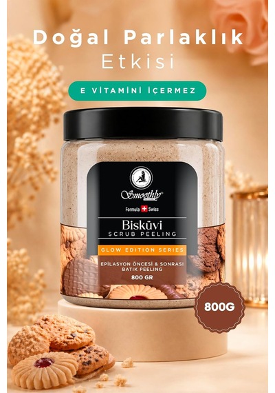 Bisküvi Aromalı Canlandırıcı &amp Yumuşatıcı El Ayak Ve Vücut Bakım Peelingi 800gr