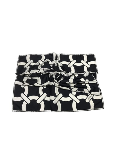 Yenisinial Mısırlı Polyester Eşarp Desen 7 Lacivert
