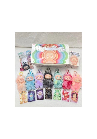 1.kalite Premium Seri 6'lı Set , Pop Mart Renkleri Keşfet Hediyeli Şeffaf Kutuda Kırmızı
