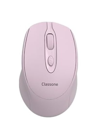 Cbt16 Bluetooth + 2.4 Ghz Şarj Edilebilir Kablosuz Mouse - Pembe