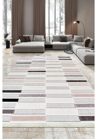 Youdayhomecollection Riko Model Halı 160x160 Çok Renkli