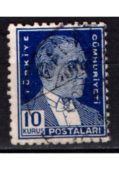 1940 Dördüncü Atatürk Serisi 10 Kuruş Tp0745 İsfila1427