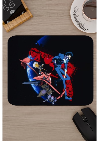 Cowboy Bebop Anime V1 - 22x18 Gaming Kauçuk Kaymaz Taban Mouse Pad Fare Altlığı