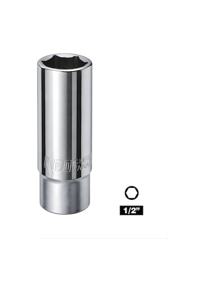 Rıco 1/2 Altı Köşe Derin Lokma 16 Mm