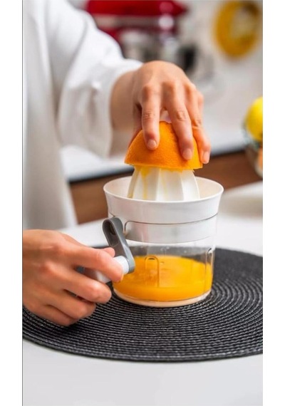 Narenciye Sıkacağı Çevirme Kollu Pratik Limon Sıkacağı Portakal, Mandalina, Greyfurt İçin Uygun Diğer