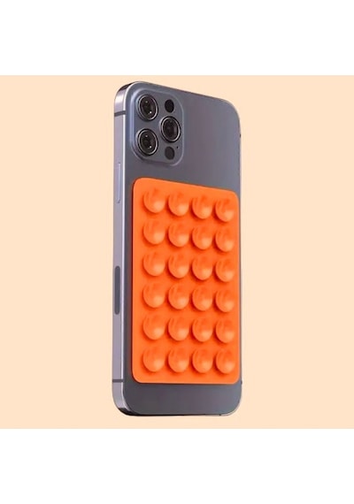 Telefon Tutucu Vantuz Turuncu