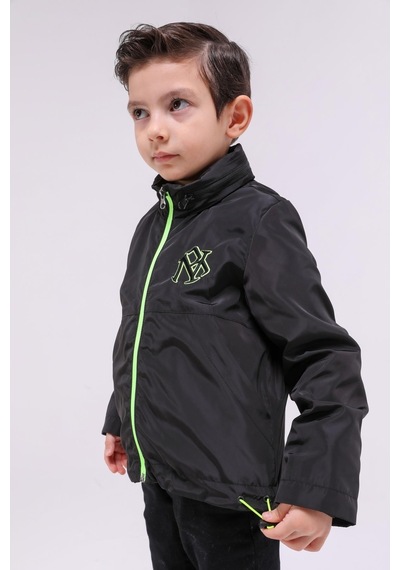Benitto Kids Erkek Çocuk Mevsimlik Yağmurluk Ceket 51296-siyah Siyah