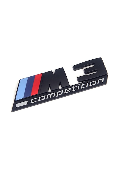 Bmw M3 Competition Bagaj Yazısı Siyah Renk - Bmw M3 Competition T