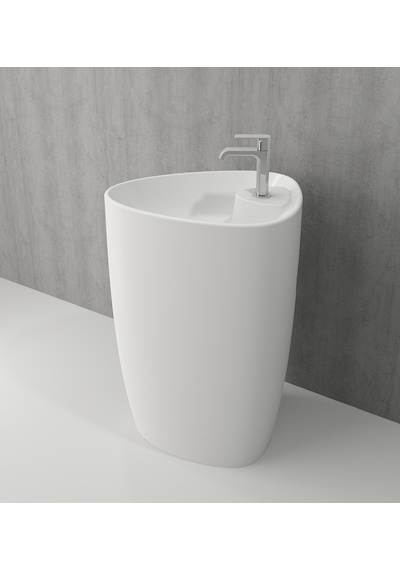 Bocchi Etna Monoblok Lavabo Bataryalı Mat Beyaz 1337-002-0126