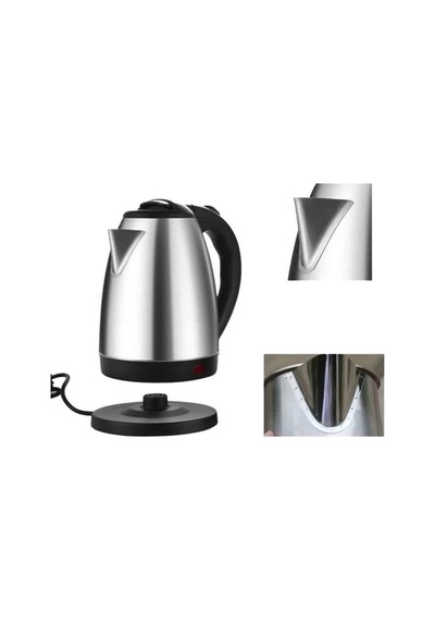 Su Isıtıcı 220 240 V Paslanmaz Çelik Kettle Uzun Ömürlü 2000 Watt