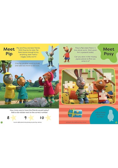 Nosy Crow Pip And Posy - Best Of Friends Sticker Activity Book