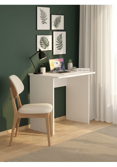 Premium Mdf Malzeme Çalışma Masası Bilgisayar Laptop Masası Ofis Genç Odası Beyaz