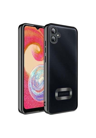 Samsung Galaxy Uyumlu A04e Kılıf Hole Lazer Silikon Kapak