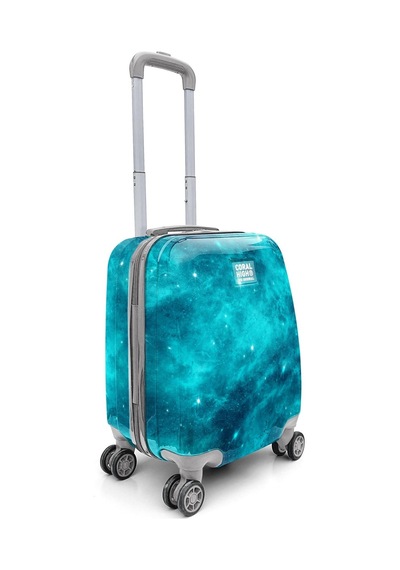 Coral High Renkli Desenli Mini Kabin Boy Valiz 40cm 16768 Çok Renkli