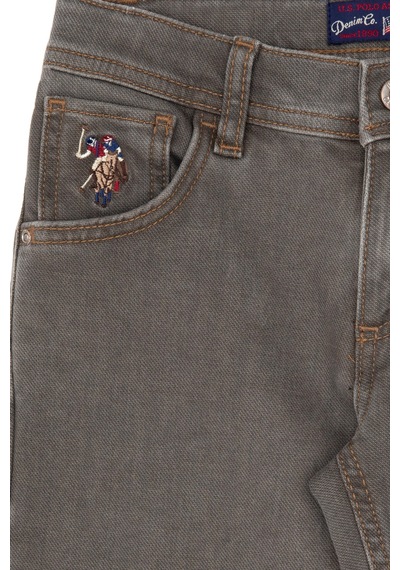 U.s. Polo Assn. Erkek Çocuk Yeşil Pantolon Jean 50310218-dn0030 Green