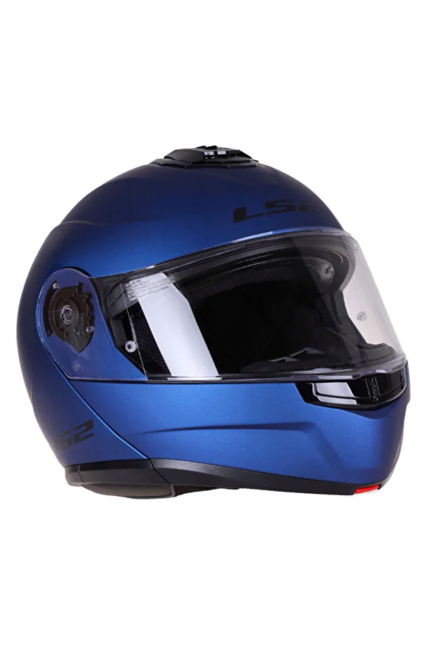 Strobe 2 Mat Navy Blue Çene Açılır Kask Koyu Mavi