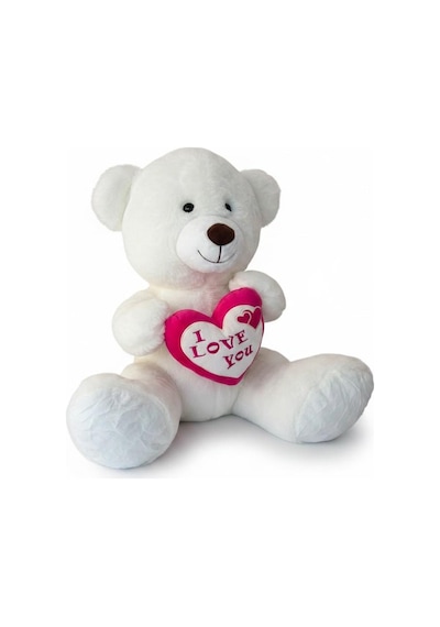 Pl50231 55 Cm Ayı I Love Kalpli Çok Renkli