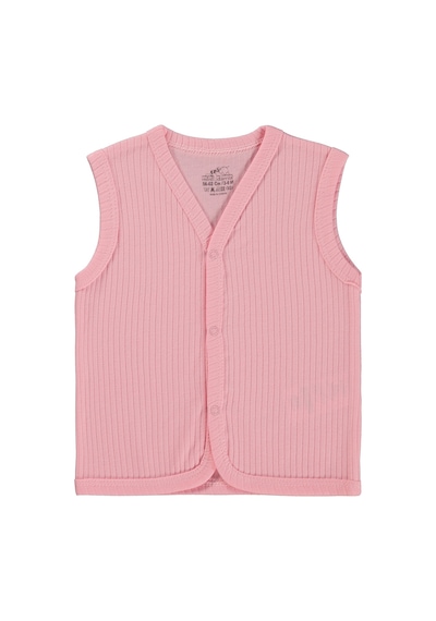 Minidamla Basic 2'li Set 3-12 Ay Yelek - Pembe