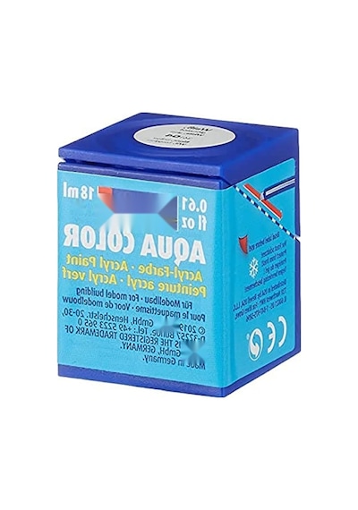 Su Bazlı Beyaz Parlak Maket Boyası, 18 Ml 0,15 L