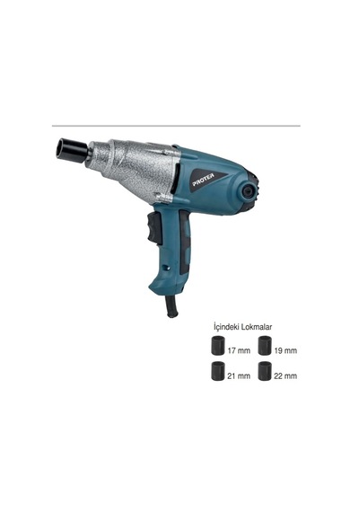 Proter PR 1450 WS Darbeli Somun Sıkma Makinesi Proter PR 1450 WS Darbeli Somun Sıkma Makinesi