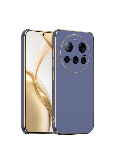 Xiaomi Mi 15 Ultra Uyumlu Kılıf Volet Silikon - Mavi