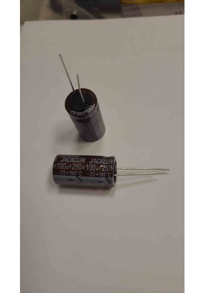 100mf 250v 16x32 Elko Kondansatör 9 Adet