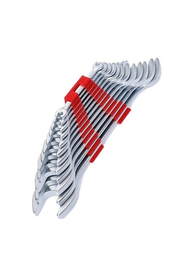 İzeltaş Anahtar Takımı Açıkağız 12 Parça 06-32Mm Kısa Boy