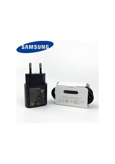Samsung Uyumlu EP-TA845XWEGWW 45 W Type-C Hızlı Şarj Cihazı Siyah