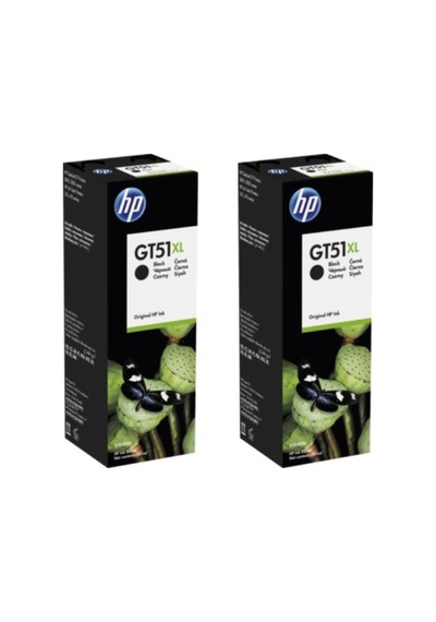 Hp GT51XL Siyah Mürekkep Kartuş İkili Paket GT-5811