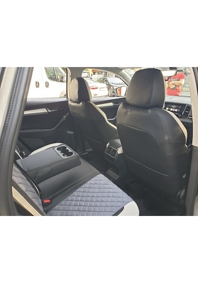 Skoda Karoq Araca Özel Oto Koltuk Kılıfı (398678403)