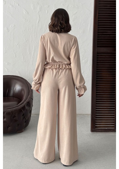 Verymoda Fitilikadife Pantolon F1996 Taş