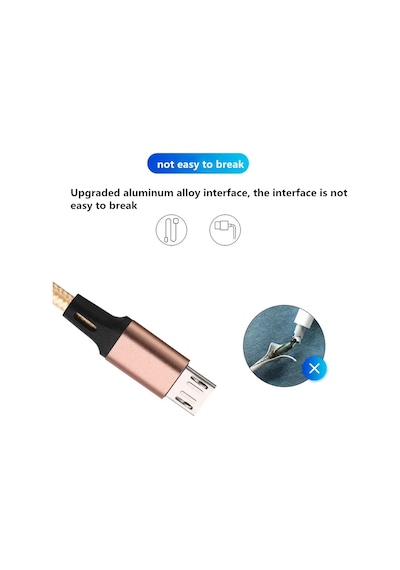 Sindvor 3 M Şarj Kablosu 3 In 1 Usb Tip C Şarj Kablosu Çok Bağlantı Noktalı 3 İn 1 Cable 1.2m Usb Cable Diğer