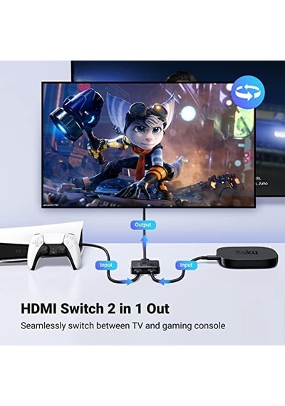 Çift Yönlü Hdmı Adaptörü, Siyah