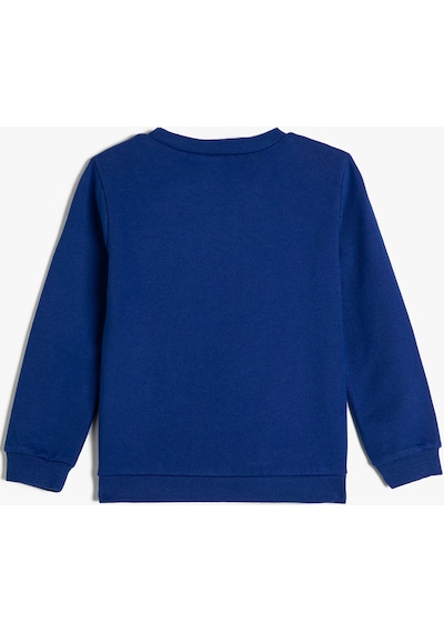Koton Sweatshirt Dinozor Baskılı Bisiklet Yaka Uzun Kollu Şardonlu Pamuklu Saks 4smb10046tk 4SMB10046TK968 Saks Mavi Koton Sweatshirt Dinozor Baskılı Bisiklet Yaka Uzun Kollu Şardonlu Pamuklu Saks 4smb10046tk 4SMB10046TK968 Saks Mavi
