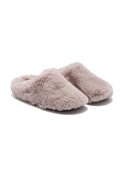 Twigy Stone Kadın Peluş Ev Terliği Pudra 37/41 Pudra Twigy Stone Kadın Peluş Ev Terliği Pudra 37/41 Pudra