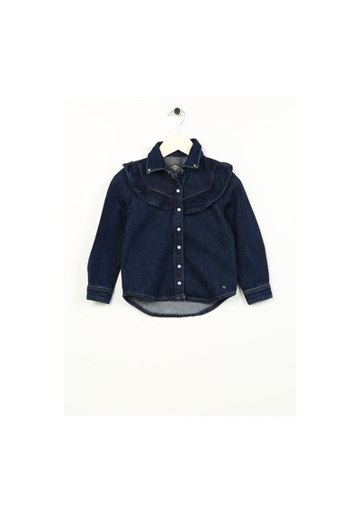 Lee Cooper Koyu Mavi Kız Çocuk Gömlek 241 Lcg 141001 Cherry Dark Blue